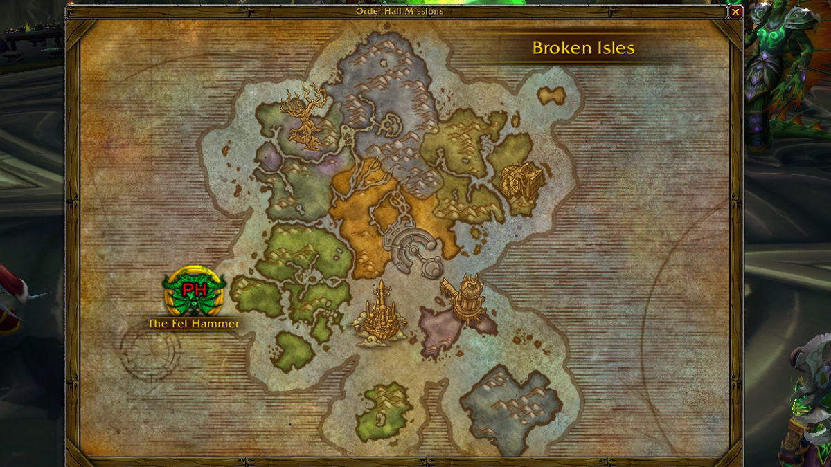 mage class hall hidden map