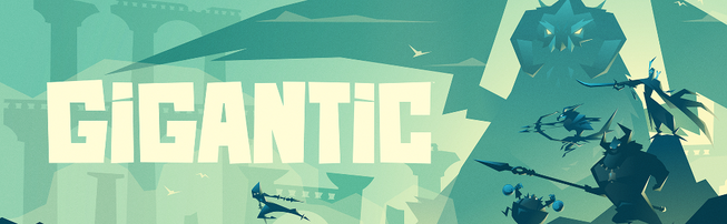 Gigantic game logo