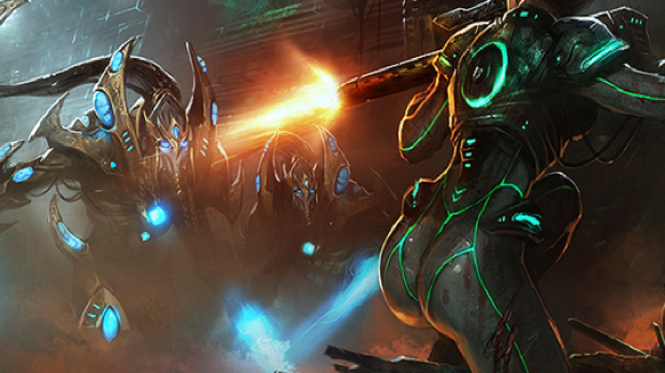 ten ton hammer picking a race starcraft 2